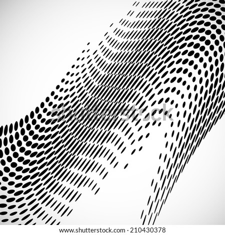Abstract halftone background. Vector illustration. 