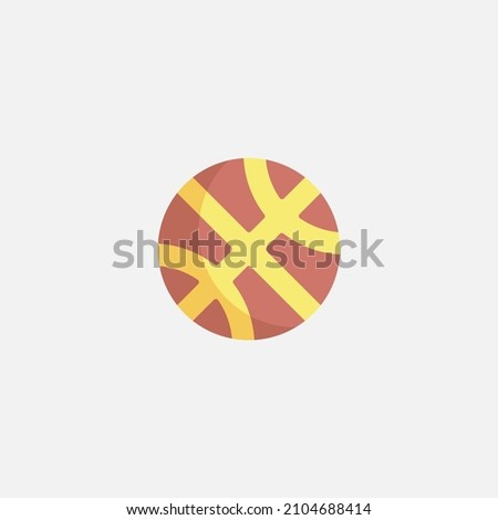 Basketball icon sign vector,Symbol, logo illustration for web and mobile