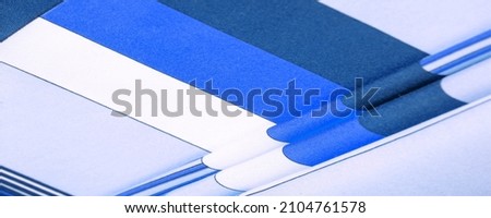 Silk fabric, geometric intersecting lines, blue and white pattern of straight lines in different shades, geometric pattern, set for your projects, Texture, background, pattern,