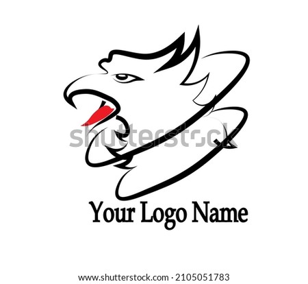 design vector simple head of animals wild in black and white style