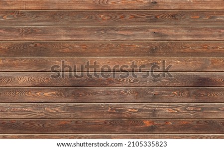 Background and texture of decorative old wood striped on the wall surface. seamless pattern from a wooden bar