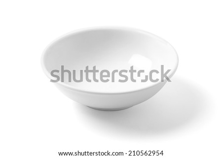  Bowl on white background. Royalty-Free Stock Photo #210562954