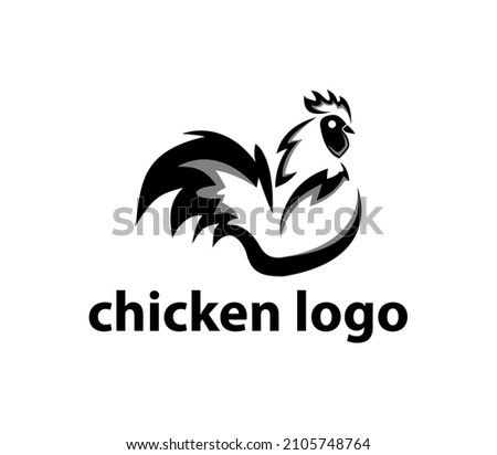 chicken vector design logo,company logo,modern creative logo,simple logo