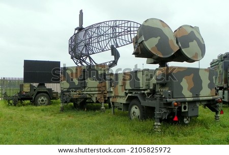 Germany, Berlin, Museum of military history, military radar complex Royalty-Free Stock Photo #2105825972
