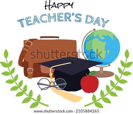 World teachers day celebration with a very interesting concept