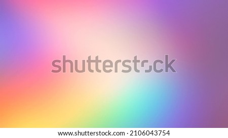 Pink purple very peri blue yellow gradient. Unicorn holographic pastel background Royalty-Free Stock Photo #2106043754