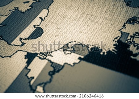 Netherlands on europe map background