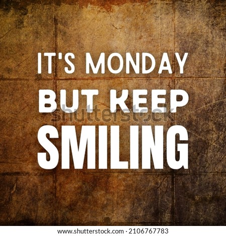 Funny Mondays Quotes Image Design, Fitting for Social Media Content Post, Blog, Poster, or Banner