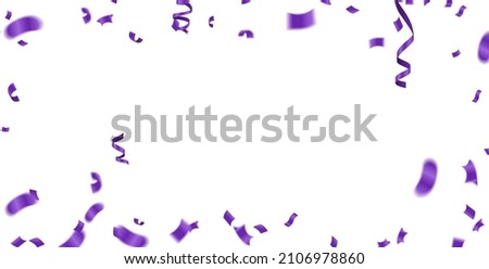 Vector holiday festive celebration background with confetti variety of colors Royalty-Free Stock Photo #2106978860