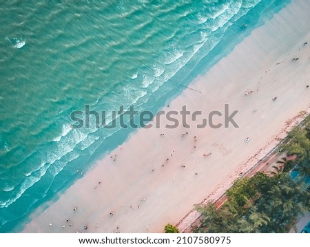 Krabi Beach Aerial Photography View