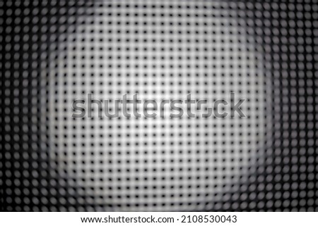Defocused abstract background of small silver circles