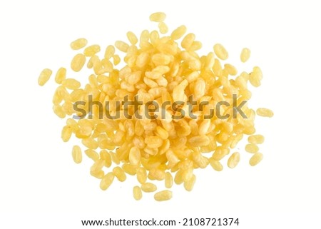 Moong Dal Namkeen Isolated on White Background with Clipping Path Royalty-Free Stock Photo #2108721374