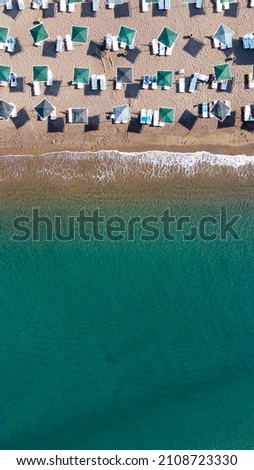 A beach texture on the seaside