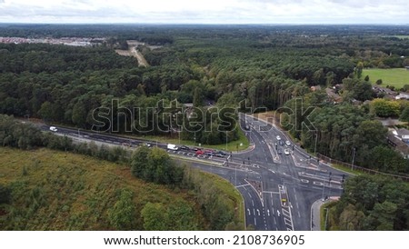 Drone photo of Ceasers camp Bracknell