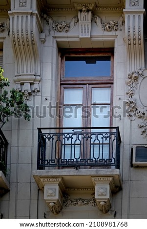 Old window in Buenos Aires