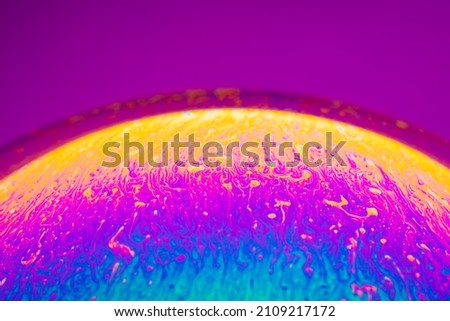 Abstract textured colorful surfaces soap bubble surface
