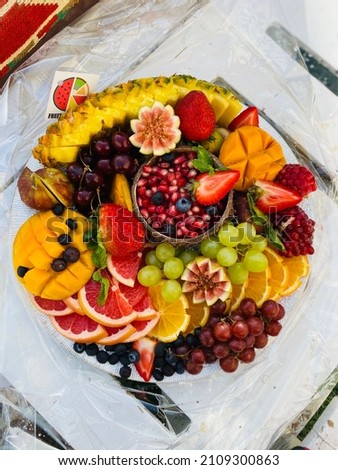 Beautiful and tasty Fruits and colors 