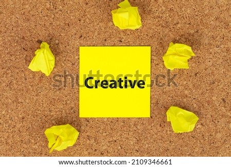 Creative thinking and new ideas concept. background.