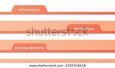 File register folders and people data documents flat vector illustration. Royalty-Free Stock Photo #2109358658