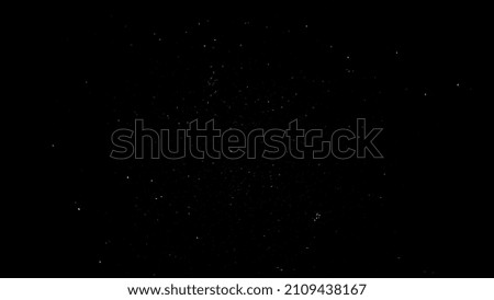 Starry night Sky with constellations
