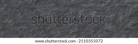 Stone wall background.Gray stone wall texture.Design for modern wall for pattern and background.