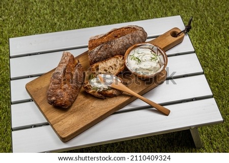Scandinavian cod, herbs and potato soup
