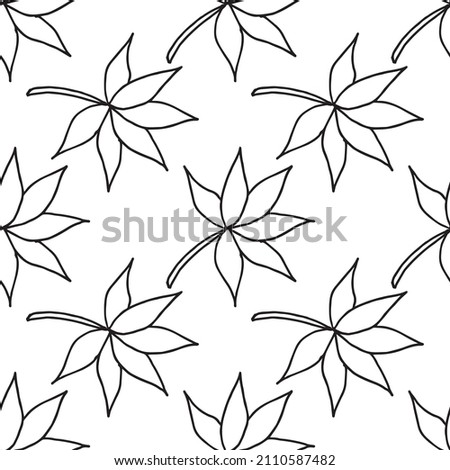Creative universal floral pattern. Hand-drawn background in doodle style for wrapping paper, textiles, banner,  poster and card. 