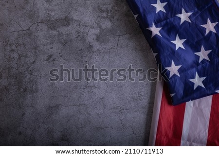 American flag. US flag for background. Courage Honor and loyalty. US shall be forever US remembered.