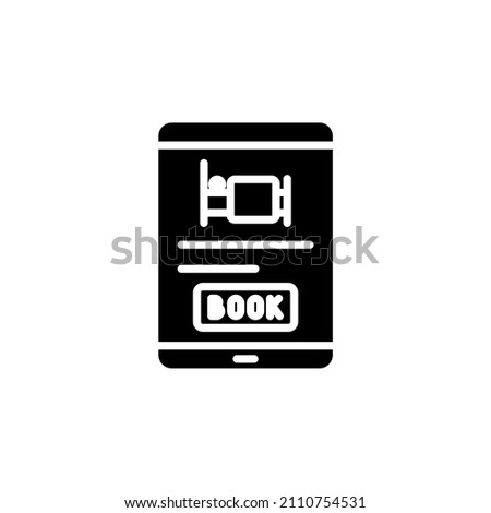 Booking, Ticket, Order Solid Vector Icon Design Concept, Suitable For Any Purposes.
