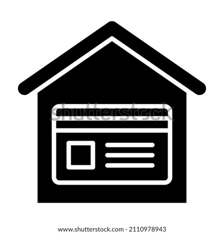 House Payment icon vector image. Can also be used for web apps, mobile apps and print media.