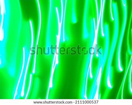 Blurred light painting with various colors
