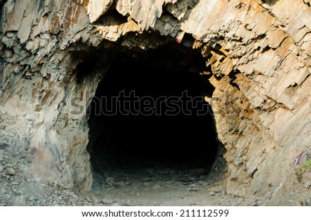 Underground Tunnel Entrance