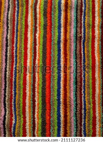 Colorful mop photo abstract background