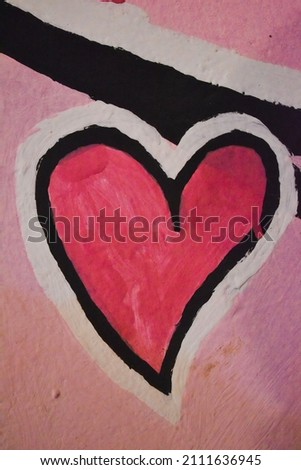 valentines day pink heart themed background
