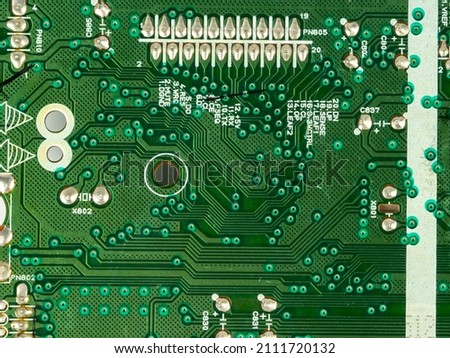 Printed circuit board. Electronic computer hardware technology. Technical science. Information engineering component.