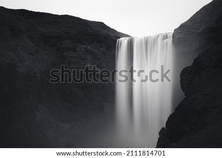 fine art skogafoss waterfall photograph