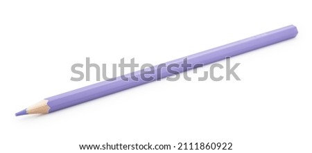 color pencil pastel isolated on white background