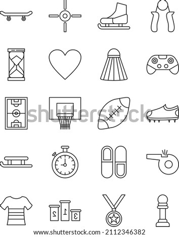 Sports icon set vector design