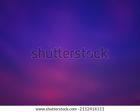 Defocused abstract background of evening sky