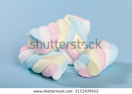 Multicolored Marshmallows - Tasty, Colorful And Fluffy Marshmallows.