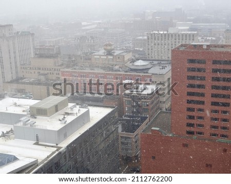Winter Snow in Cincinnati Ohio