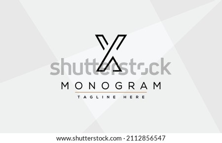 x letter logo corporate. x letter vector logo