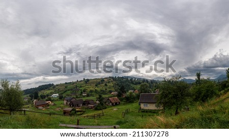 Mountains. Picture taken in Carpathian
