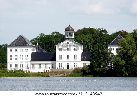 Graasten Palace - the royal summer residence of the Danish royal family.