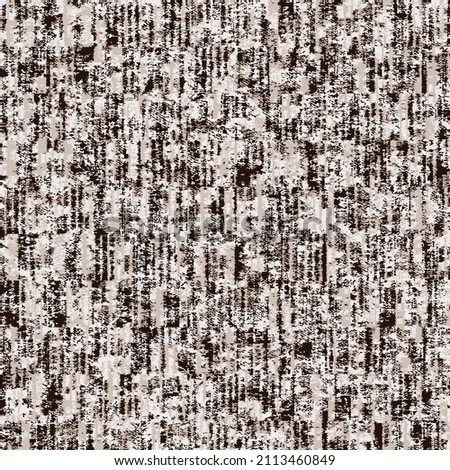  Monochrome texture jacquard woven plain seamless pattern.Can be printed, designed for upholstery, drapery, clothing, fabric, home textile, rug. Detailed fabric repeat washed design background  Royalty-Free Stock Photo #2113460849