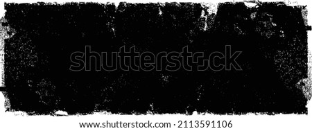 Stamp Texture . Distress Grunge background . Scratch, Grain, Noise, grange stamp . Black Spray Blot of Ink.Place texture Over any Object to Create Grungy Effect .abstract vector. Royalty-Free Stock Photo #2113591106