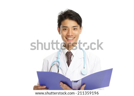 Fresh male doctor