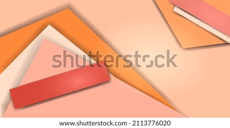 Abstract background with geometric shapes in neutral colors