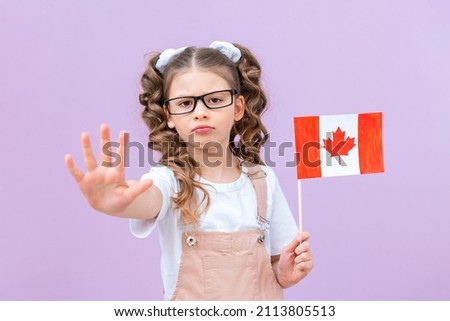 The child is not happy with education in Canada. Life and study in Canada. immigration to another country.