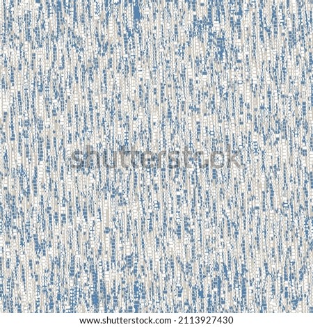 The dense texture of the old burlap, a fabric made of flax.Textured slub fabric blue background Royalty-Free Stock Photo #2113927430